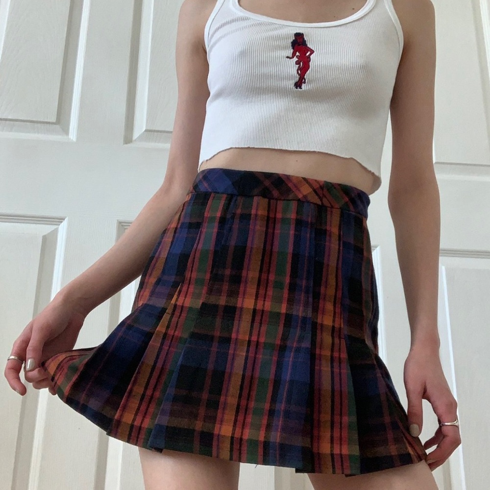 UO plaid skirt 💋